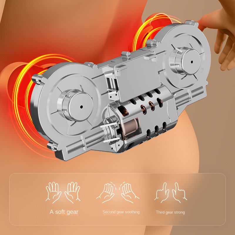 [Tặng củ sạc + cáp sạc] Gối Massage Cổ Vai Gáy Không Dây GDV S8 Ruột Gối Bằng Cao Su Non Loại 20 Bi Dùng Pin Sạc - Màu Ngẫu Nhiên - Hàng Chính Hãng