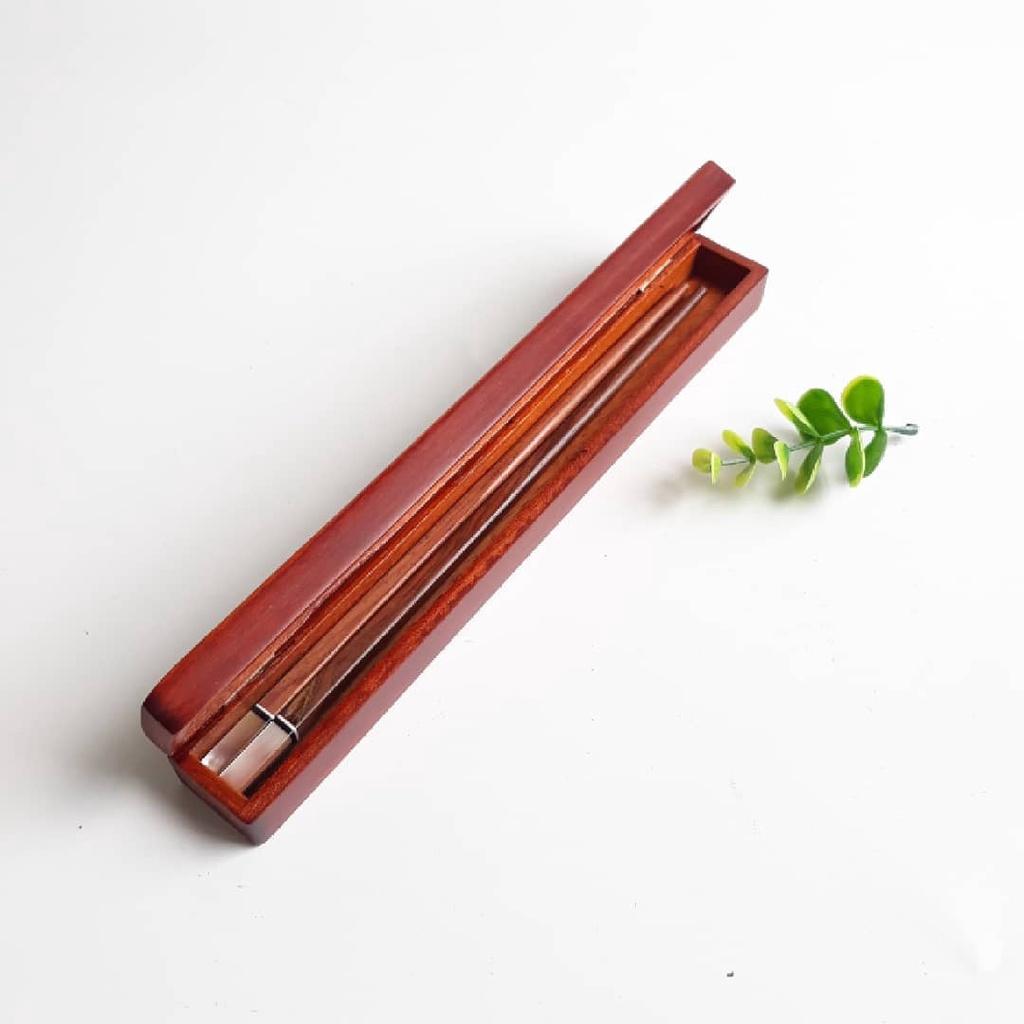 HỘP ĐỰNG ĐŨA KHẢM HOA VĂN, HỘP ĐỰNG ĐŨA GỖ BỀN ĐẸP