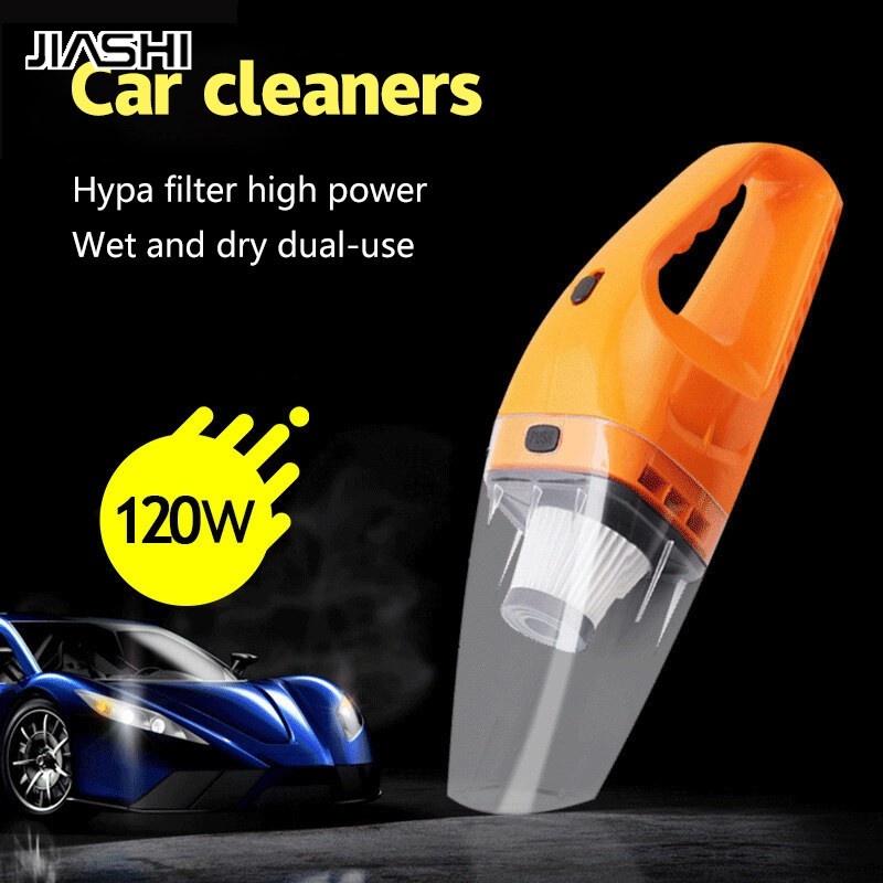 Máy hút bụi cầm tay công suất cao sử dụng ướt và khô lực hút mạnh 120w cho xe hơi
