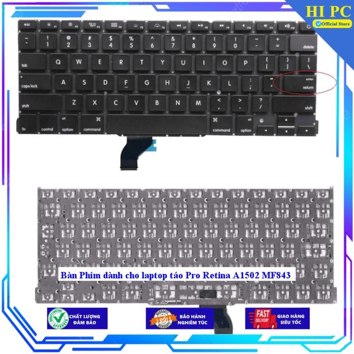 Bàn Phím dành cho laptop táo Pro Retina A1502 MF843 - Hàng Nhập Khẩu