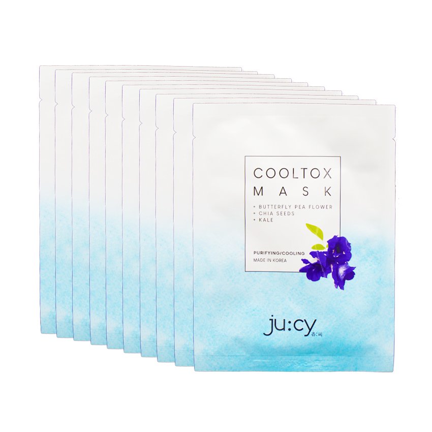 Combo 10 mặt nạ Hàn Quốc Ju:cy Cooltox Mask