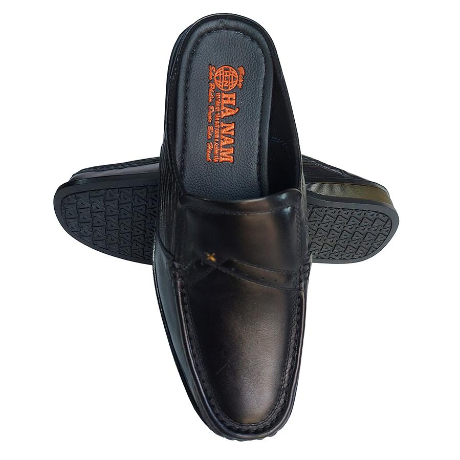 Dép Bít Mũi Nam HÀ NAM Da Bò Thật Cao Cấp GSB20163