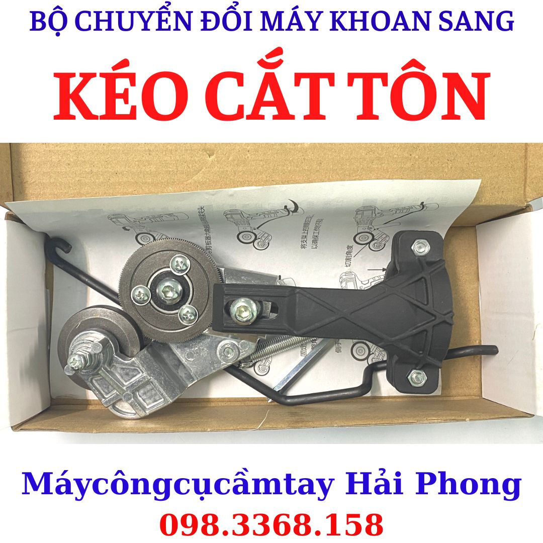 Bộ chuyển đổi Máy Khoan thành Kéo Cắt Tôn