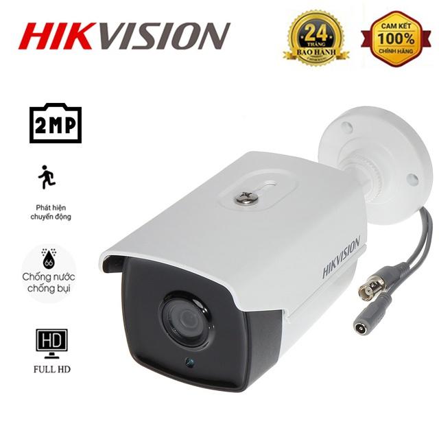 Camera Analog Thân Trụ Hikvision DS-2CE16D0T-IT3 và DS-2CE16D3T, DS-2CE16H0T Hồng ngoại 40m, DNR,0.01 Lux@ - Hàng Chính Hãng