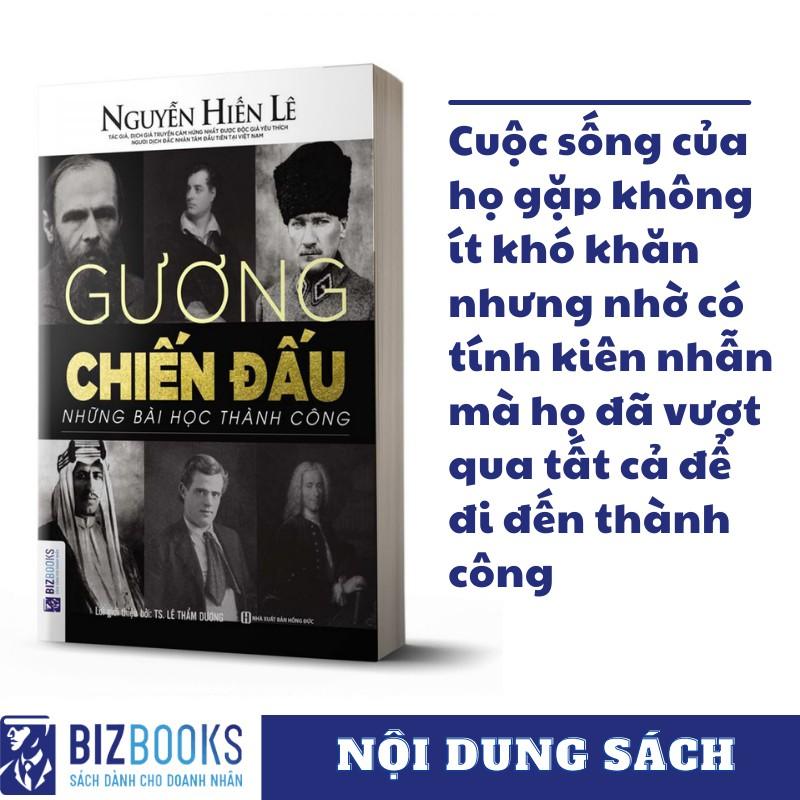 Sách - BIZBOOKS -Gương Kiên Nhẫn – Những Bài Học Thành Công - 1 BEST SELLER (Tặng kèm bookmark thiết kế )