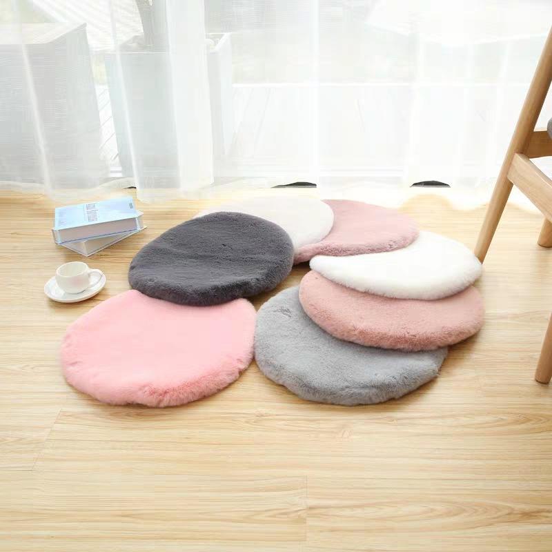 Ins Đệm Tròn Dày Futon Có Thể Giặt Được Đầm Phân Tất Nam Thảm Bay Cửa Sổ Đệm Nhà Lông Đệm Ghế