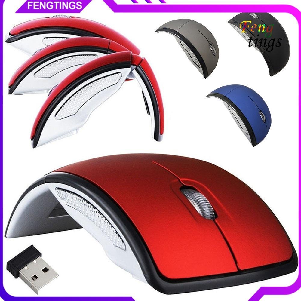 Chuột không dây Hình Vòng Cung 2.4g Có Thể Gập Lại Tiện Dụng