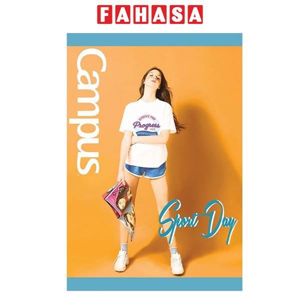 Vở Sport Day - A4 Kẻ Ngang Có Chấm 200 Trang ĐL 58-65g/m2 - Campus NB-A4SD200 - Màu Cam