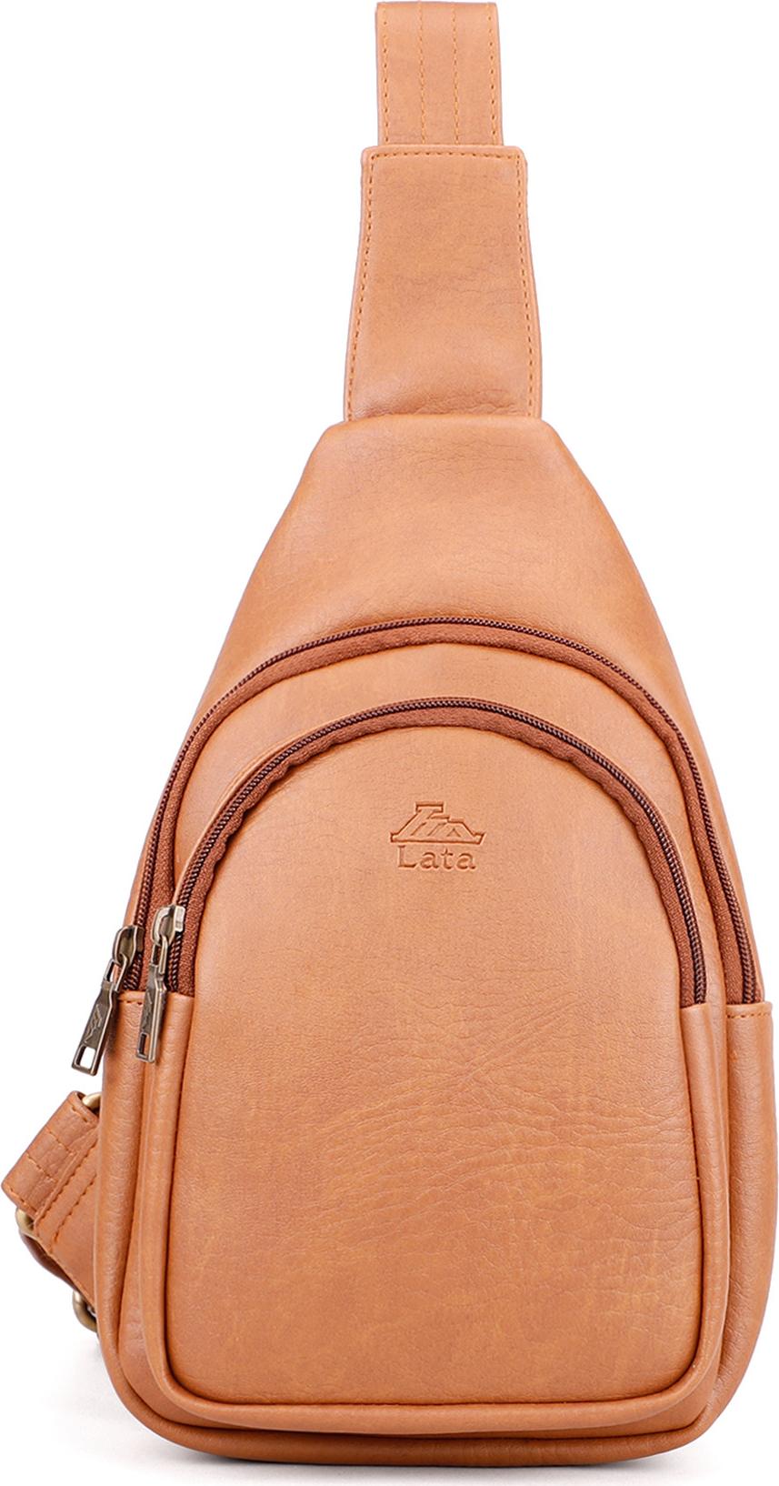 Balo Lata ( Thời trang nam đi chơi cỡ nhỏ - Balo đeo chéo da BALC24 )