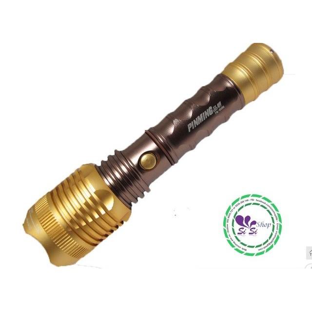 Đèn pin siêu sáng cao cấp có la bàn