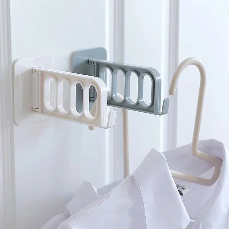 Móc dán tường 4 ô tiện dụng- thoải mái mó đồ trong nhà vệ sinh