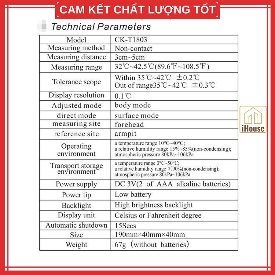 Nhiệt kế hồng ngoại đo trán đa năng, máy đo nhiệt độ hồng ngoại cảm ứng cho trẻ nhanh và chính xác