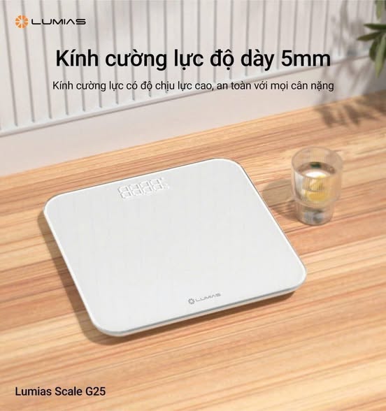 Cân điện tử Lumias Scale G25 hàng chính hãng