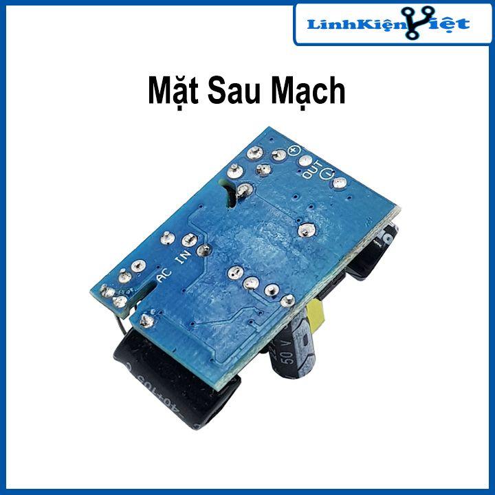 Mạch nguồn xung mini 5V 700mA loại mới, module bảo vệ quá dòng, quá nhiệt, quá nguồn, ngắn mạch