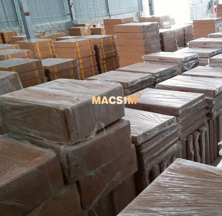 Thảm Lót Sàn 2 Lớp TPE Macsim VF5 Chuẩn Form, Bền, Không Mùi (sd3 xám đen ct)