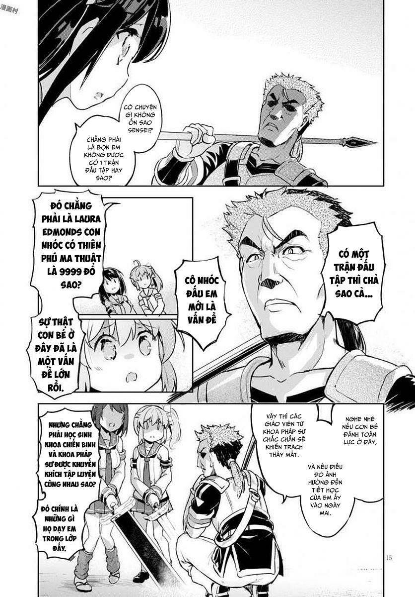 kenshi o mezashite nyugaku shitanoni maho tekisei 9999 nandesukedo!? chapter 4 18