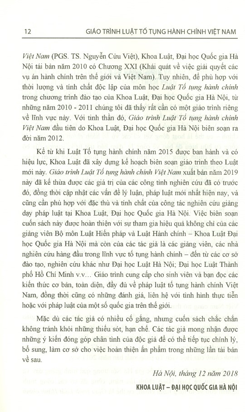 Giáo Trình Luật Tố Tụng Hành Chính Việt Nam