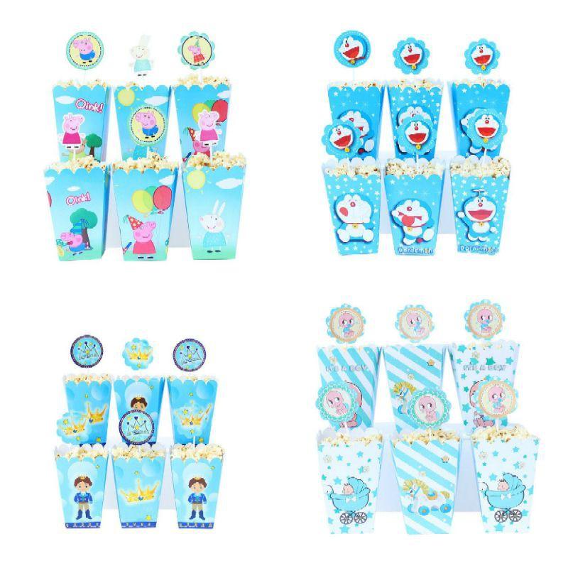 Set 6 Ly Bắp Chủ Đề Dành Cho Bé Trai