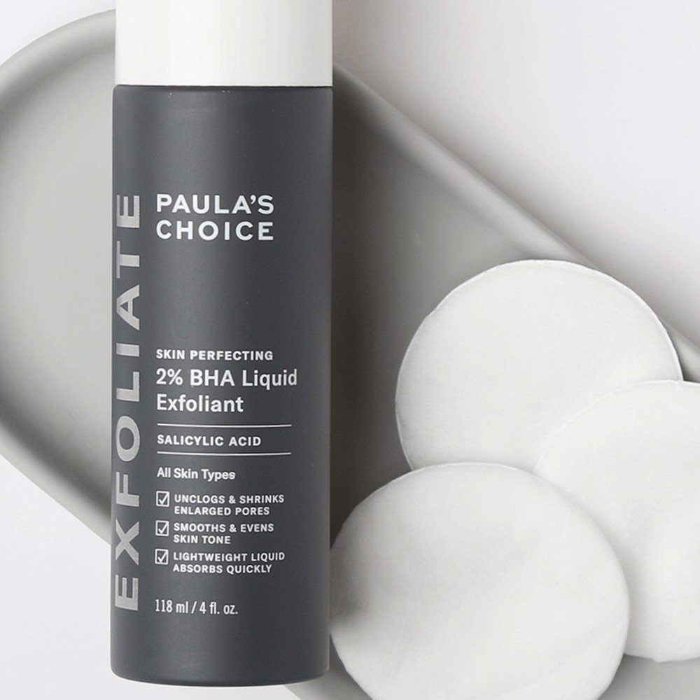 Dung Dịch Tẩy Tế Bào Chết 2% BHA Paula's Choice Skin Perfecting 2% BHA Liquid Exfoliant + Tặng Túi Đựng Mỹ Phẩm Cao Cấp