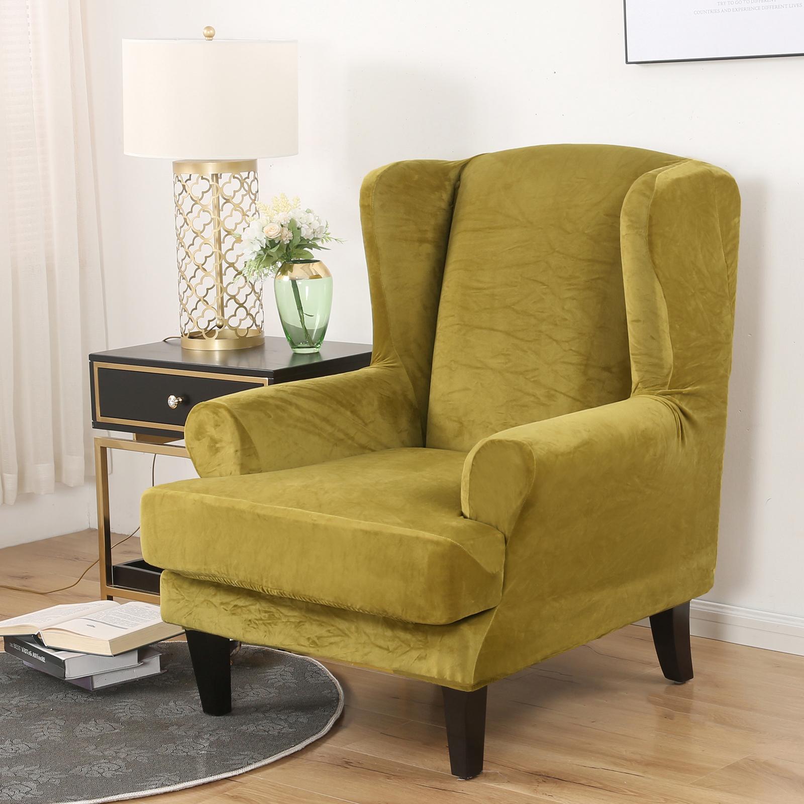 Luxury Sofa Chair Cover Washable Armchair Seat Slipcover