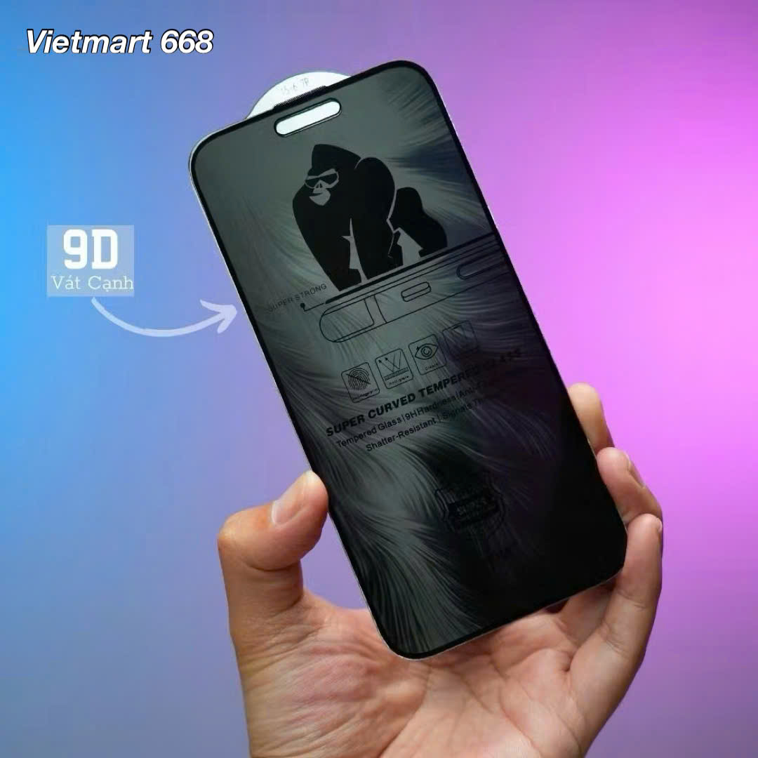 Kính Cường Lực Chống Nhìn Trộm 360 Độ Dành Cho iPhone - Wekome WTP-089 - Hàng Chính Hãng