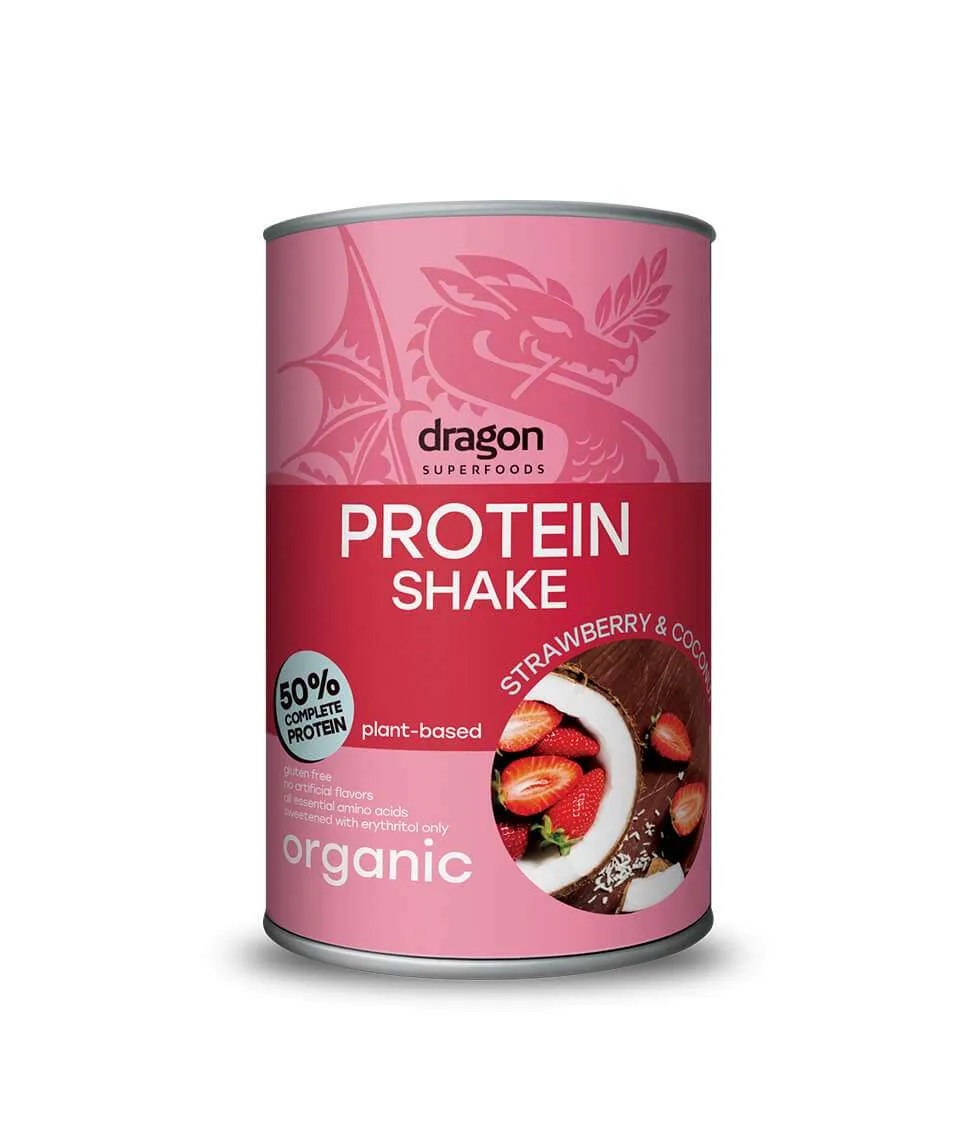 Hình ảnh Bột Protein Shake hữu cơ Dragon Superfoods 450g