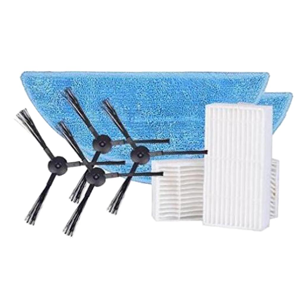Sweeping Robot Parts ILIFE Replacement Kits Side Brush Hepa Filter Mop Cloth - Easy Install Environmentally Friendly Protection Material