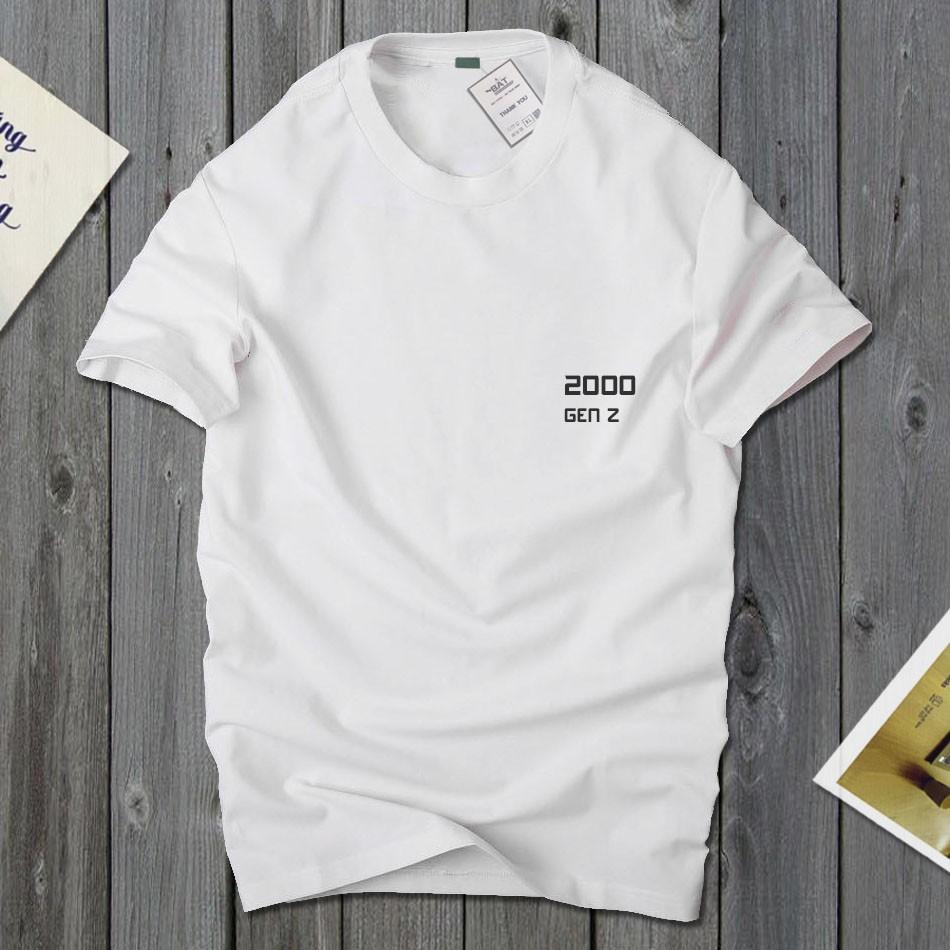 Áo thun cotton nam nữ 2020 GenZ Hàng Cao Cấp siêu mát