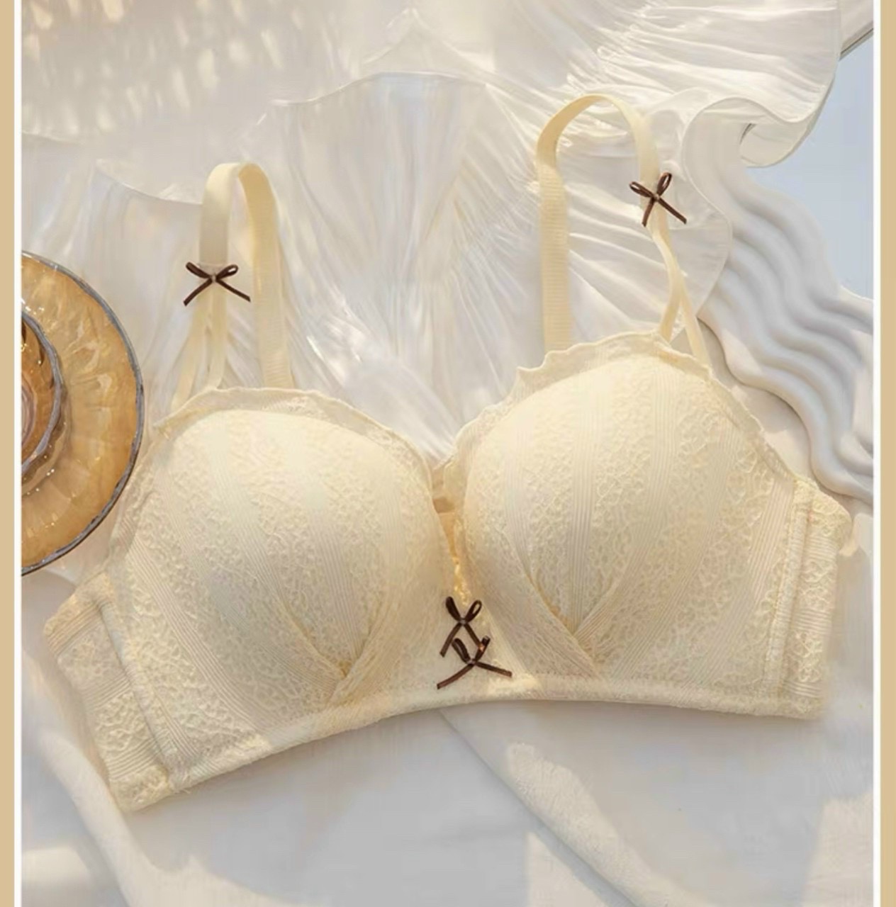 Áo ngực không gọng, mút dày 6cm, thông hơi cao cấp form đẹp mã VA765
