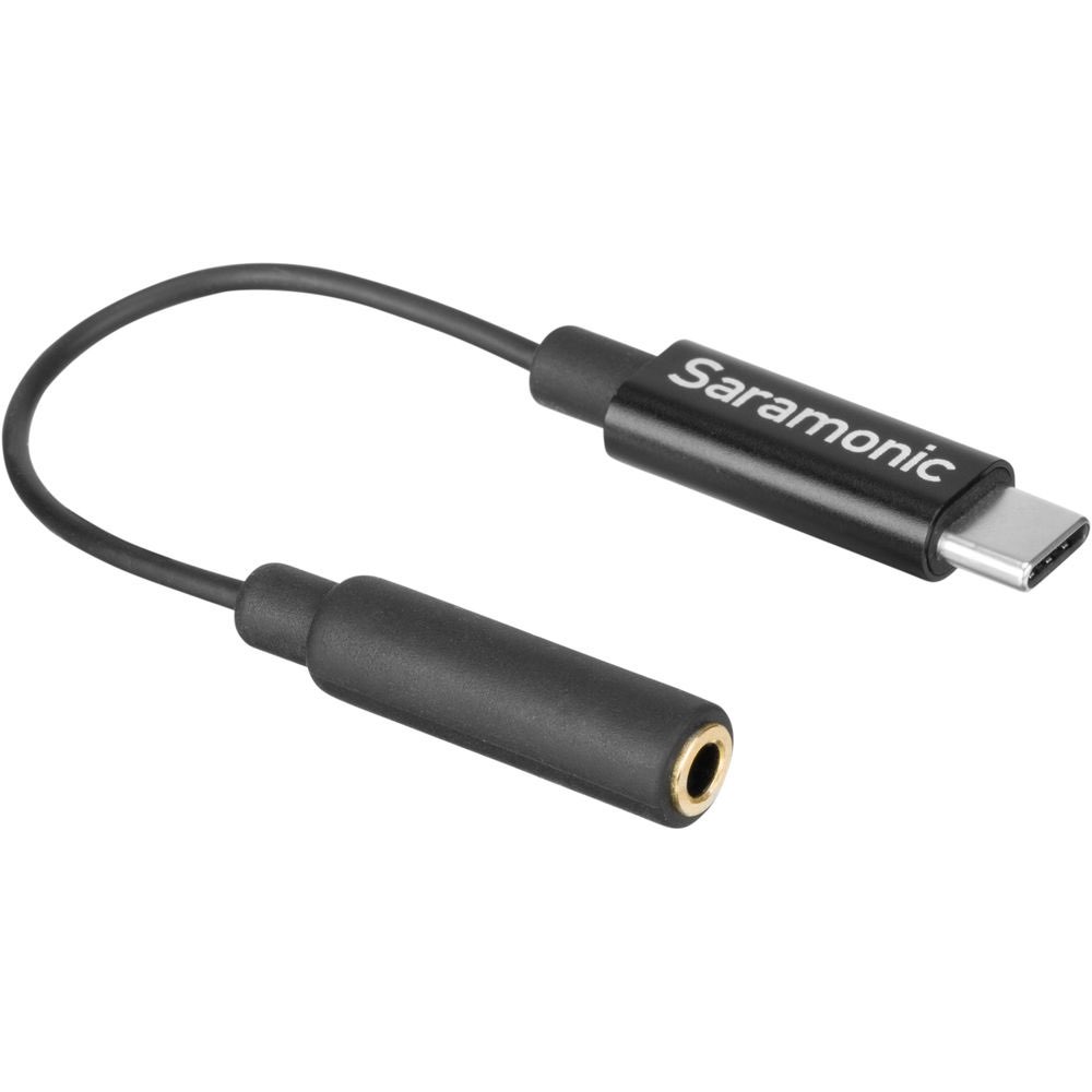 Cáp Chuyển Đổi Saramonic SR-C2003 3.5mm TRS Female to USB Type-C - Hàng chính hãng