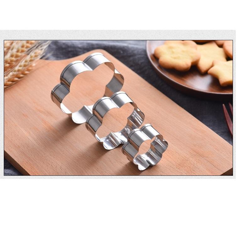 Khuôn Bánh Quy Cookies Bộ 12 Khuôn Nhấn Cookie Cutter Innox Cao Cấp - CBQUI12P