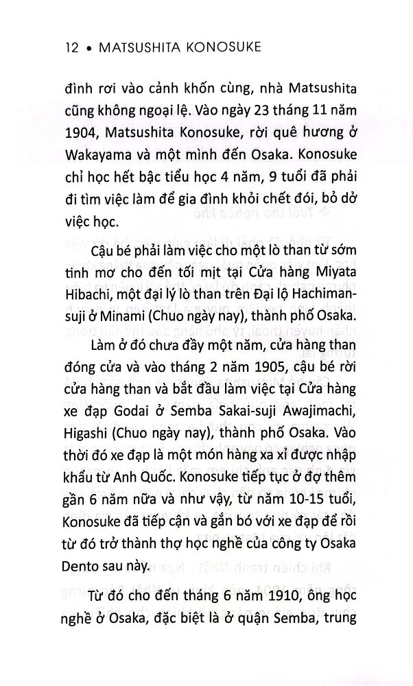 Thánh Kinh Doanh Matsushita Konosuke (SB)