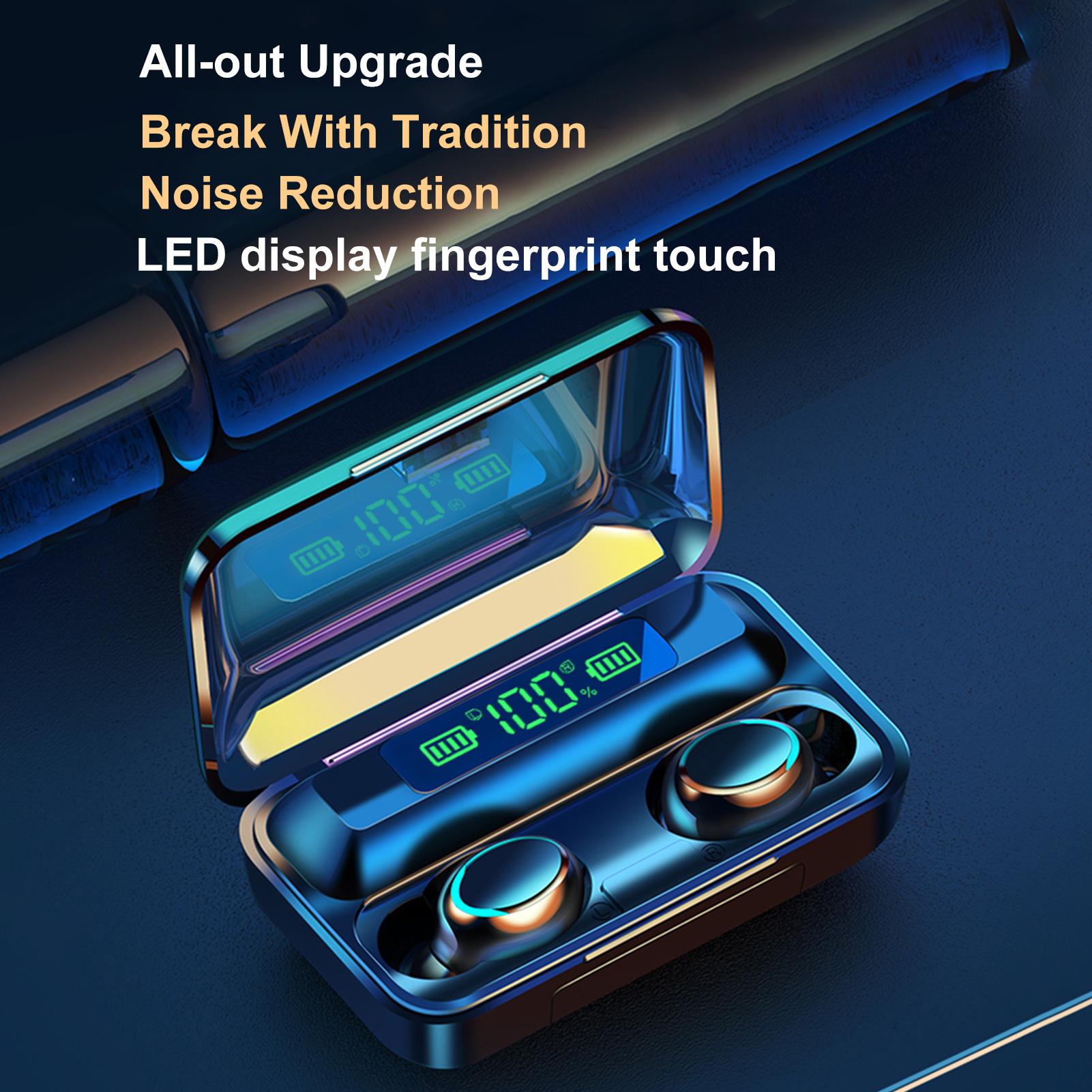 Tai nghe kết nối 5.1 BT Đèn LED chụp tai Cảm ứng Tích hợp 1500mAh