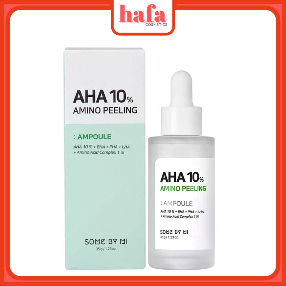 Tinh chất AHA giảm thiểu tế bào chết, làm sáng da Some By Mi AHA 10% Amino Peeling Ampoule 35g