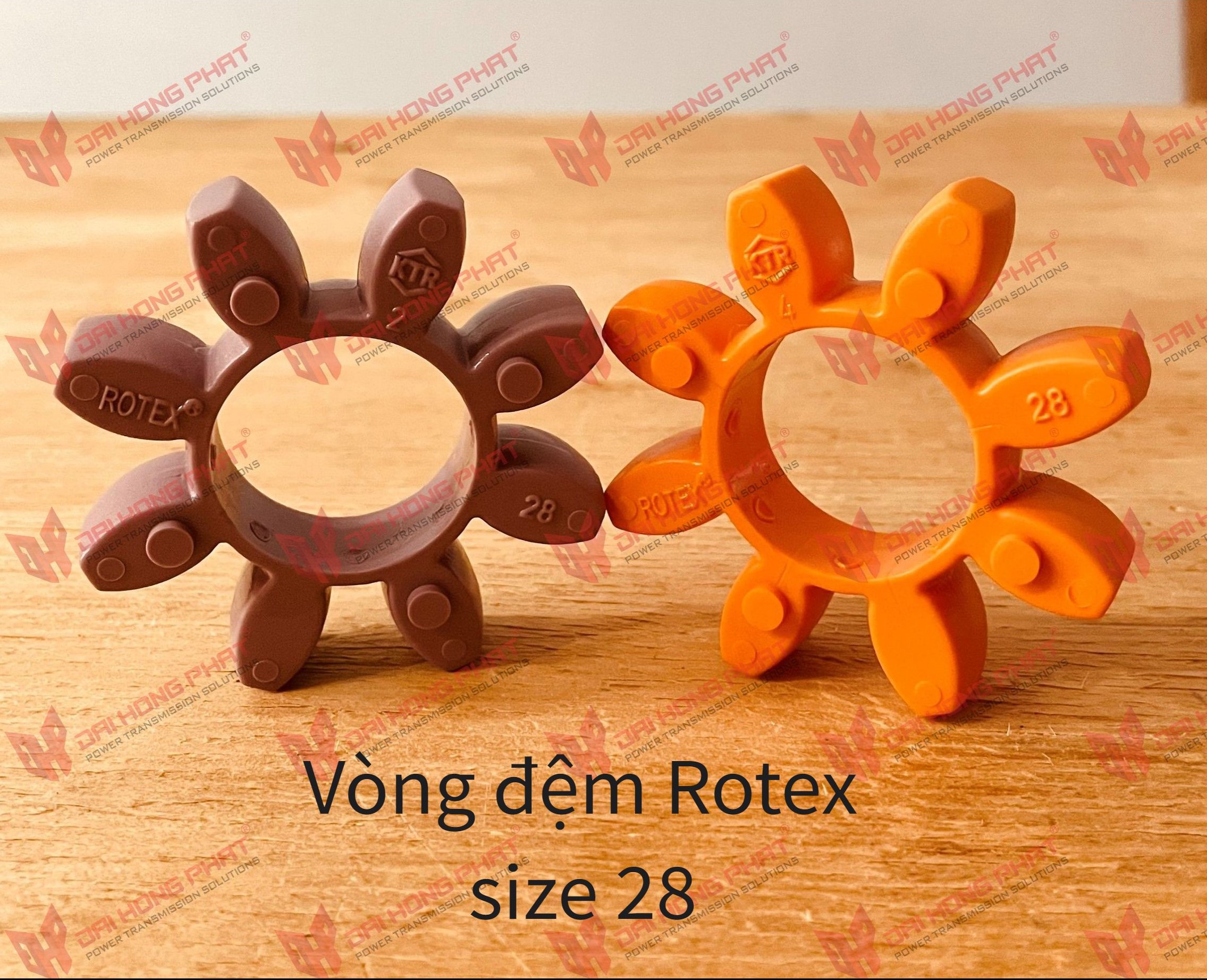 Vòng đệm Rotex KTR 28 giảm chấn cho khớp nối KTR, độ cứng 98ShA hoặc 92ShA