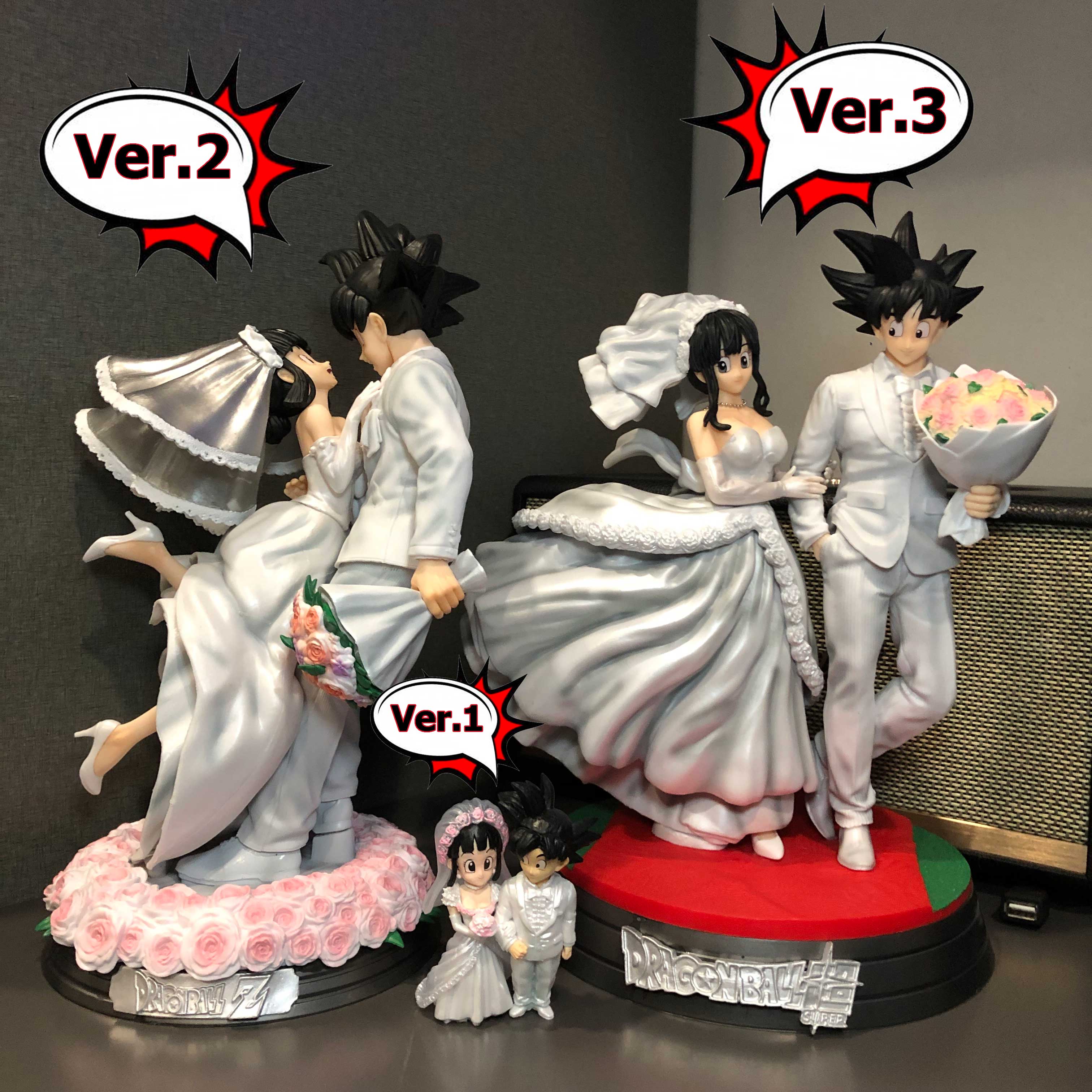 Mô hình đám cưới Goku và Chichi 31 cm (version 3) - Dragon Ball