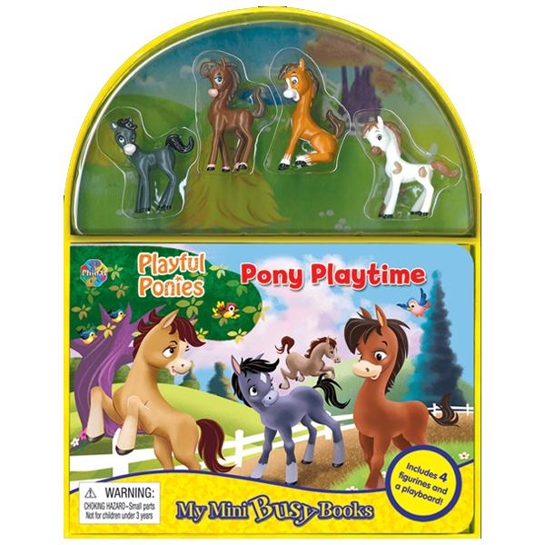 Playful Ponies Pony Playtime My Mini Busy Book