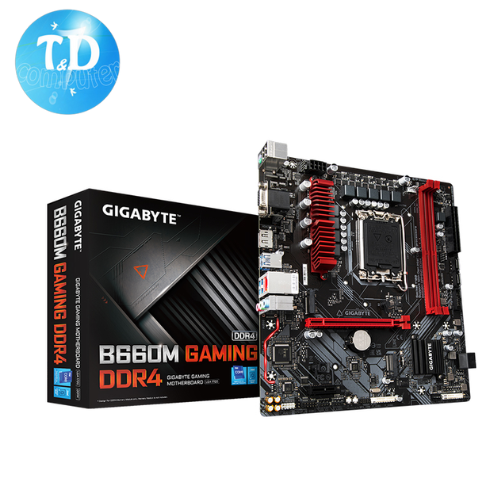 Main Gigabyte B660M GAMING (Socket 1700, HDMI+VGA+DisplayPort DDR4 M2) - Hàng chính hãng Viễn Sơn phân phối