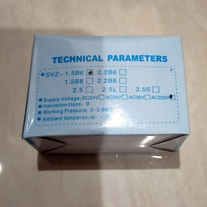 Phụ kiện hàn tig Van khí 220v loại nhỏ