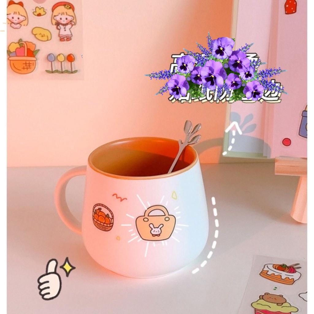 Set 25 tấm sticker cute dán trang trí tập vở, bình nước, họa tiết hoạt hình trong suốt - Vpp Thiên Ái