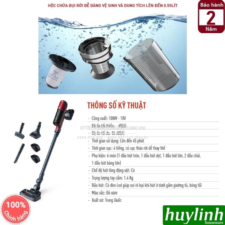 Máy hút bụi không dây dùng pin Tefal TY6878WO - X-pert 6.60 - Hàng chính hãng