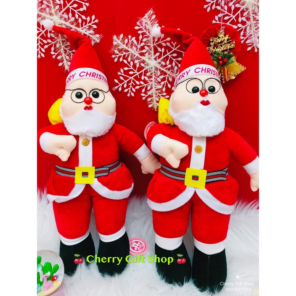 Gấu Bông Ông Già Noel 30cm - Quà Tặng Giáng Sinh Cho Bé