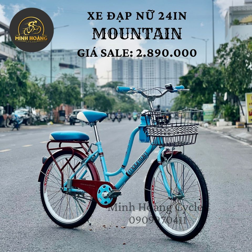 XE ĐẠP ĐƯỜNG PHỐ MINI MOUTAIN 24IN