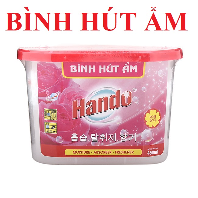 Bình hút ẩm khử mùi hương dịu nhẹ Hando 450ml