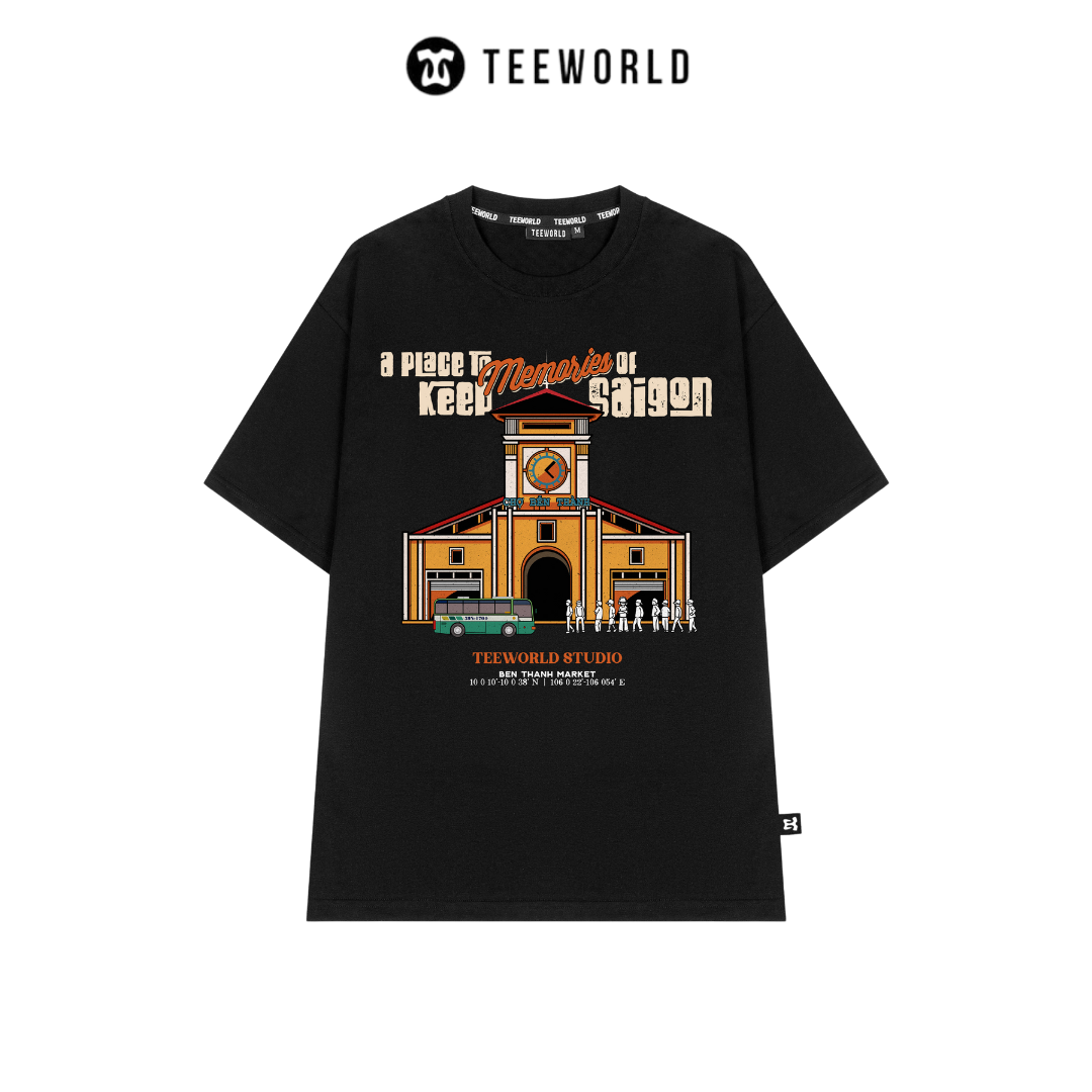 Áo Thun Local Brand Teeworld Memories Of Saigon T-shirt Nam Nữ Unisex