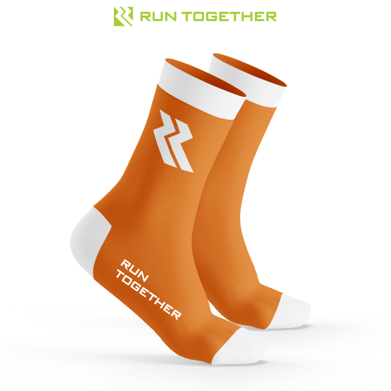 Tất Vớ Thể Thao Nam Nữ Chạy Bộ Chính Hãng Run Together Cotton Thấm Hút Mồ Hôi