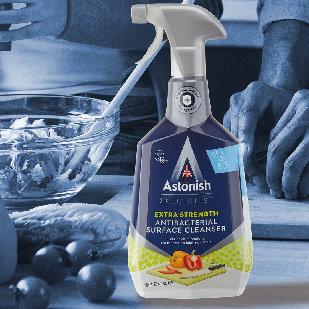 Bình xịt vệ sinh dụng cụ bếp Astonish C6700 750ml