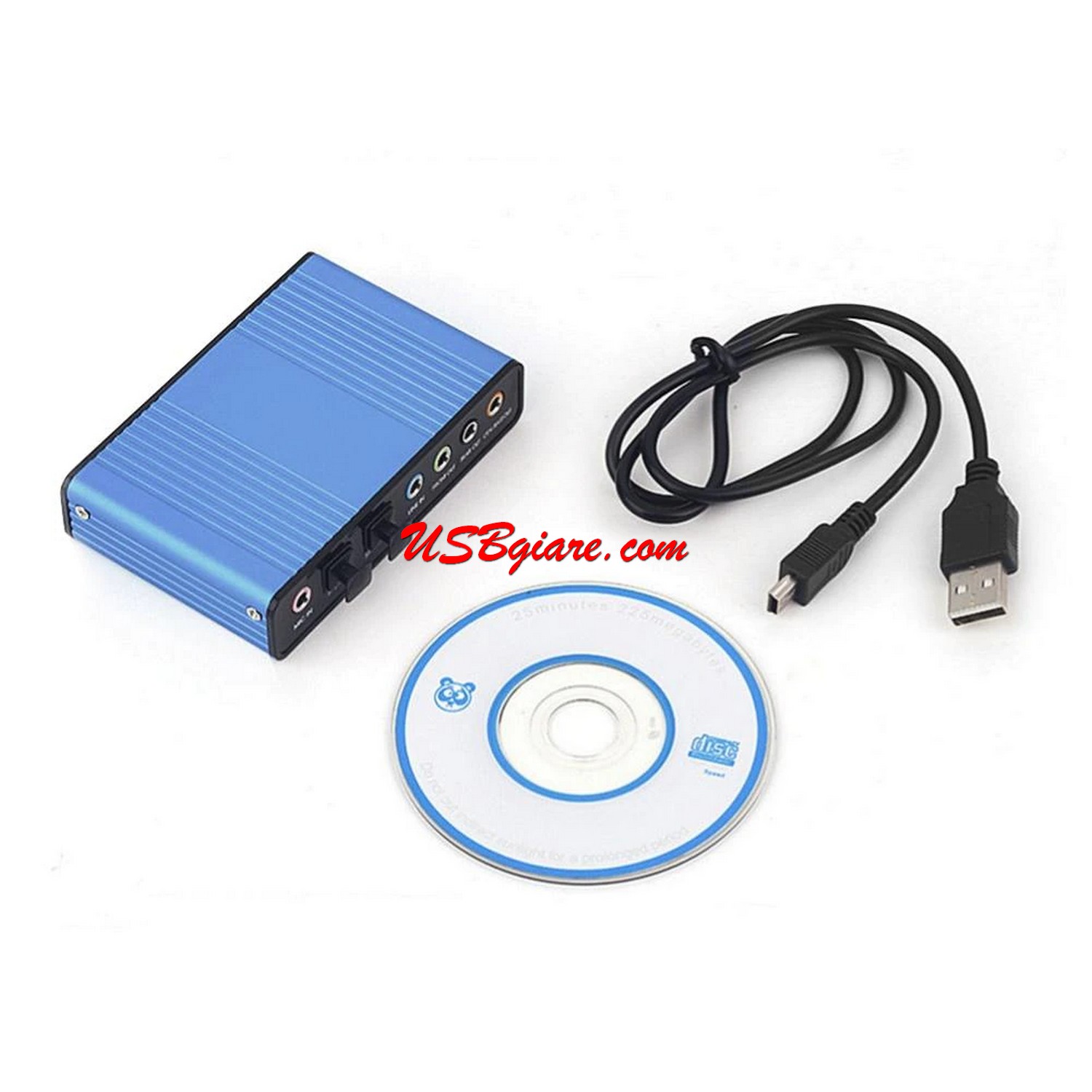 Card âm thanh USB 6CH Optical audio -DC941【USBgiare,Com】