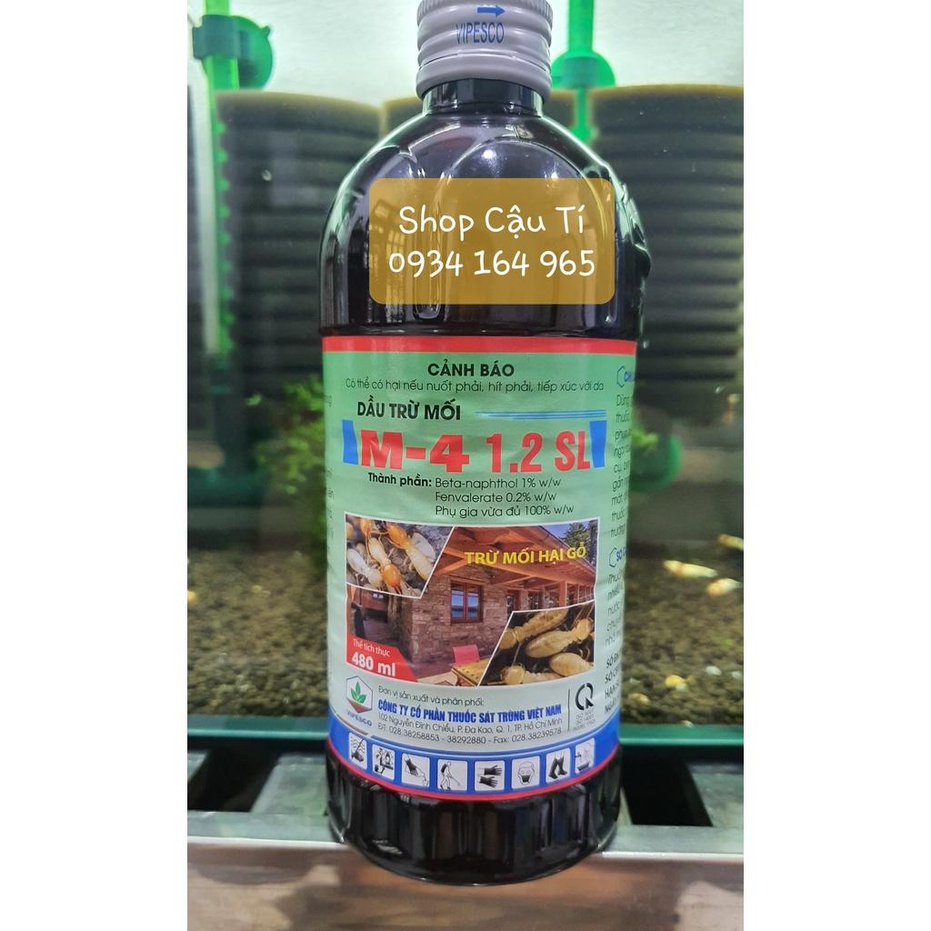 Dầu diệt mối M-4 1.2 SL (Chai 480 ml)