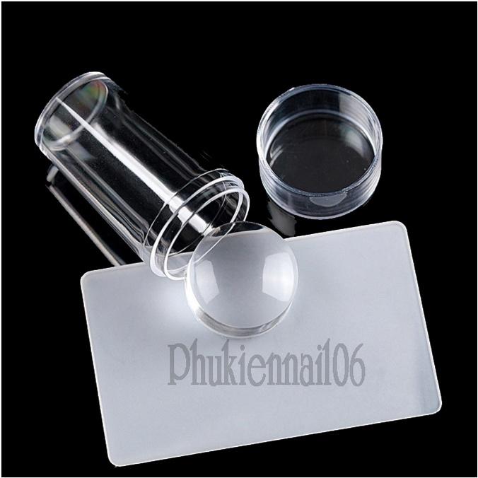 Dấu in móng Silicon, trang trí móng siêu bền